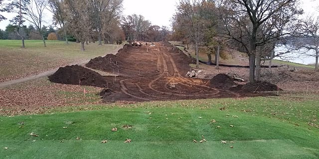 Site Work at the Portage Country Club